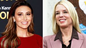 Alina Habba and Pam Bondi.