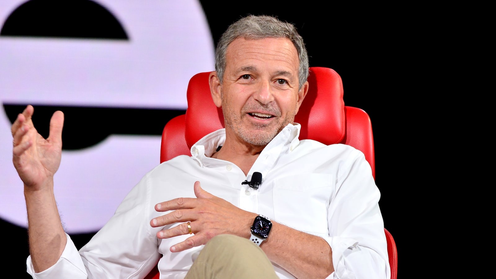 The Walt Disney Company Former CEO and Chairman Robert Iger speaks onstage during Vox Media's 2022 Code Conference - Day 2 on September 07, 2022 in Beverly Hills, California.
