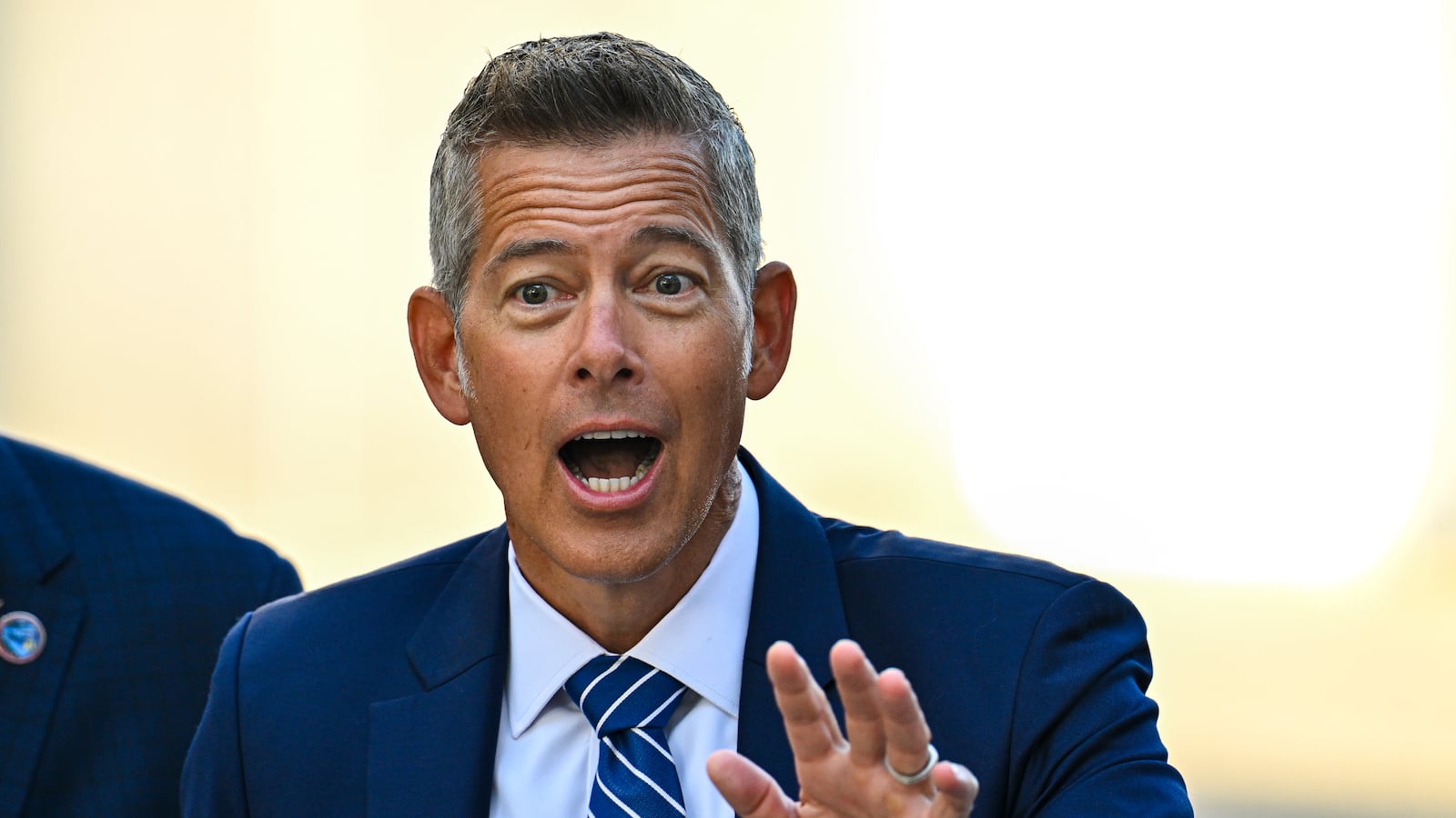 CAPE CANAVERAL, FLORIDA - JULY 31: NASA administrator Sean Duffy visits the Neil A. Armstrong Operations and Control Building at the Kennedy Space Center for Space Launch Complex 39A before the NASA and SpaceX Launch Crew-11 mission to the International Space Station on July 31, 2025 in Cape Canaveral, Florida. This is NASA's 11th crew rotation and 12th human spaceflight mission to the space station supported by the Dragon spacecraft since 2020, as part of the agency's Commercial Crew Program. (Photo by Miguel J. Rodriguez Carrillo/Getty Images)