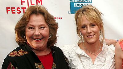 Carlin Glynn, left, with her family at the premiere of “The Cake Eaters” at the 2007 Tribeca Film Festival on April 29, 2007, in New York City.