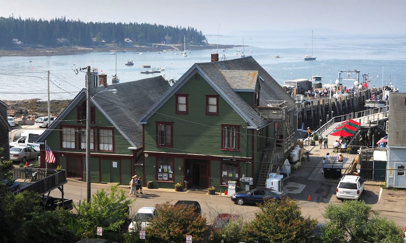 The Port Clyde General Store is at the center of this village within the town of St. George.
