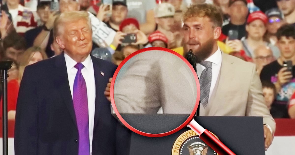 MAGA Star With Deodorant Brand Roasted for Sweaty Trump Appearance