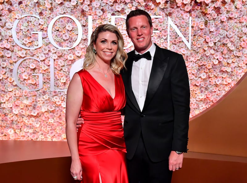 David Ellison at Golden Globes