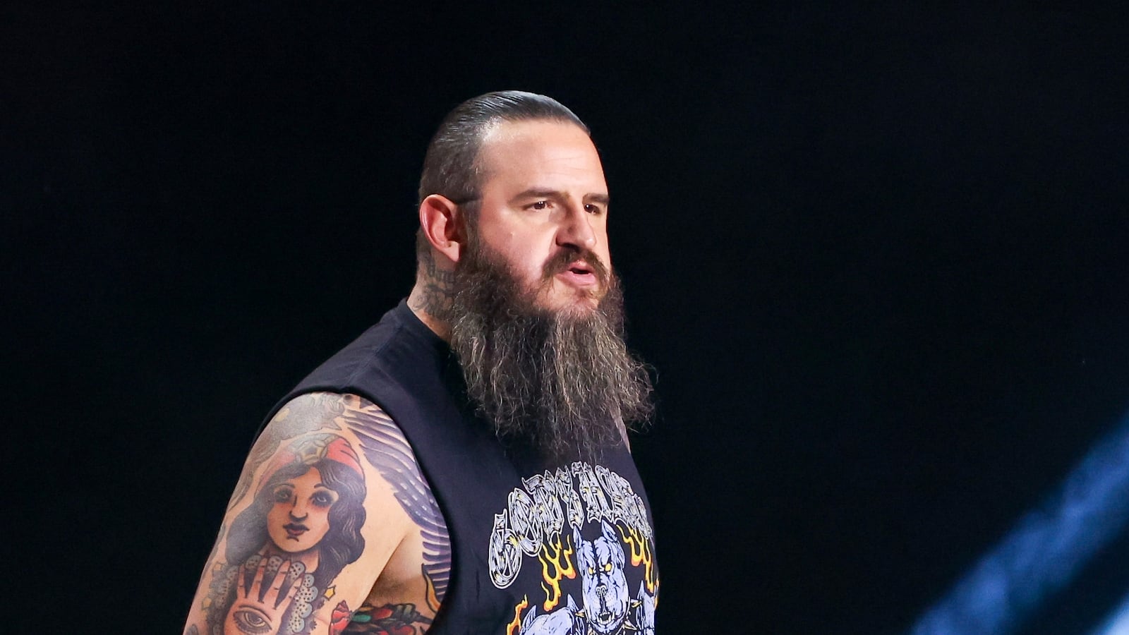 TOLEDO, OH - OCTOBER 03: Brody King on the ramp during AEW Collision on October 3, 2024, at the Huntington Center in Toledo, OH. (Photo by Frank Jansky/Icon Sportswire via Getty Images)