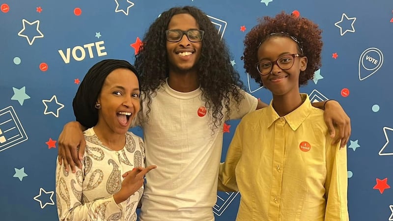 Ilhan Omar, Adnan Hirsi, Isra Hirsi