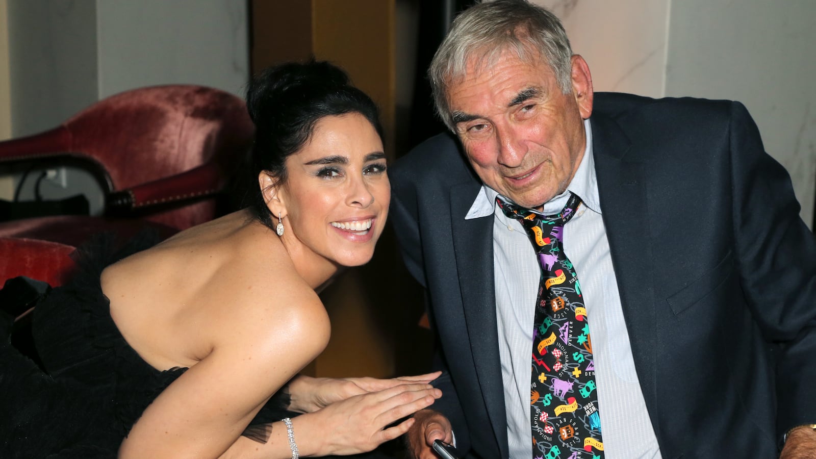 Sarah Silverman and Donald Silverman