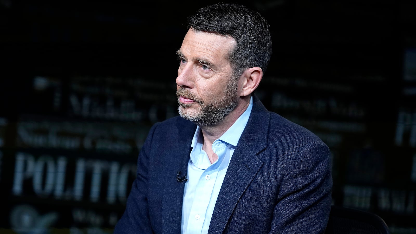 Political strategist David Plouffe visits "Wall Street At Large" at Fox Business Network Studios on March 04, 2020 in New York City.