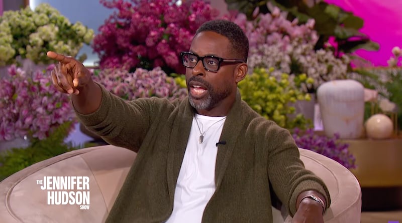 Sterling K Brown on "Jennifer Hudson Show"