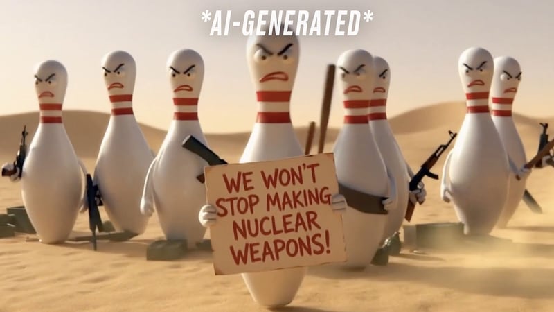 AI still from White House