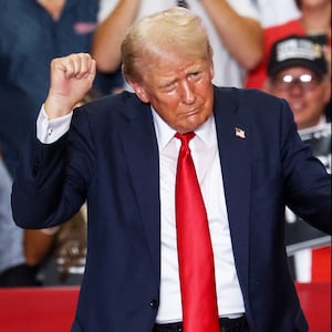 Isaac Hayes and Donald Trump