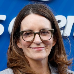 Tina Fey at the 2025 US Open Tennis Championships. Jean Catuffe/GC Images.