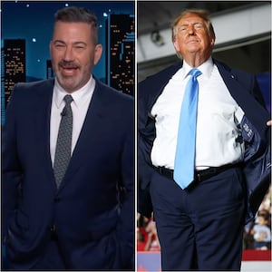 Jimmy Kimmel, Donald Trump