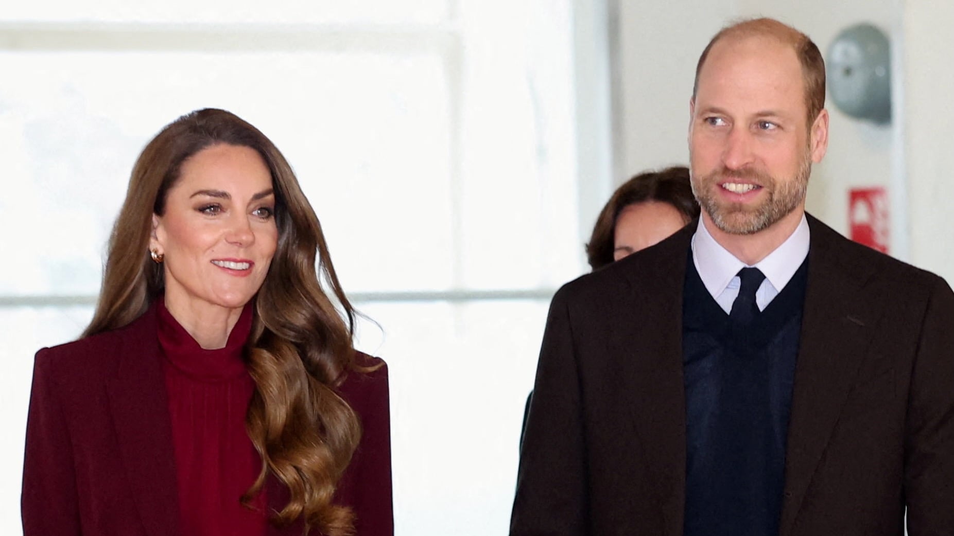 Catherine, Princess of Wales, and Prince William pay a visit to Charing Cross Hospital on January 8, 2026.