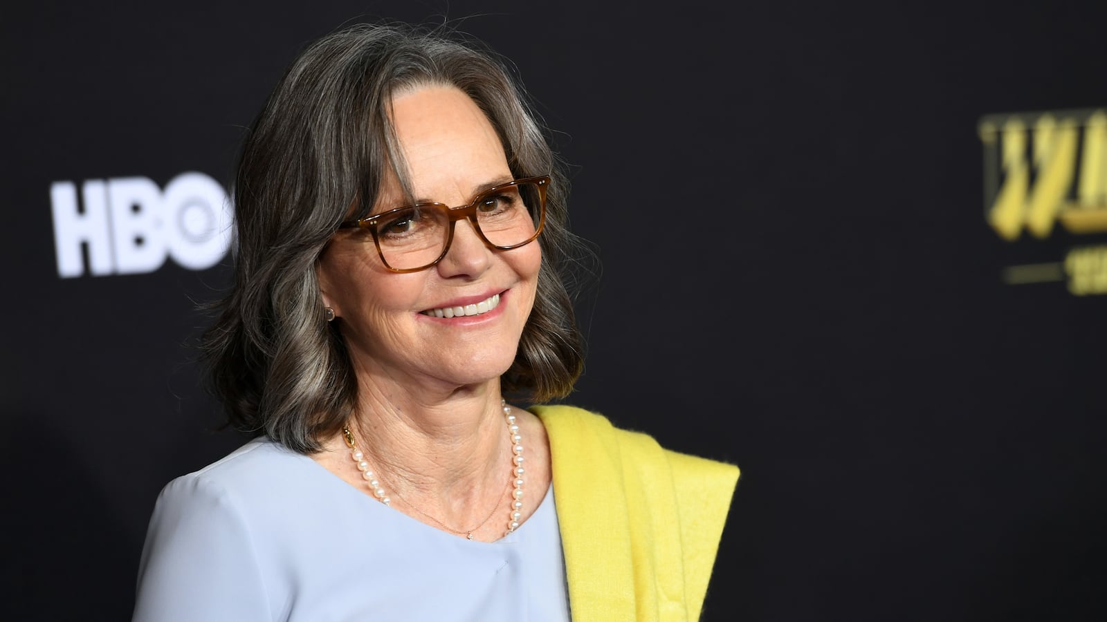 Sally Field on the red carpet at an HBO premiere in 2022.