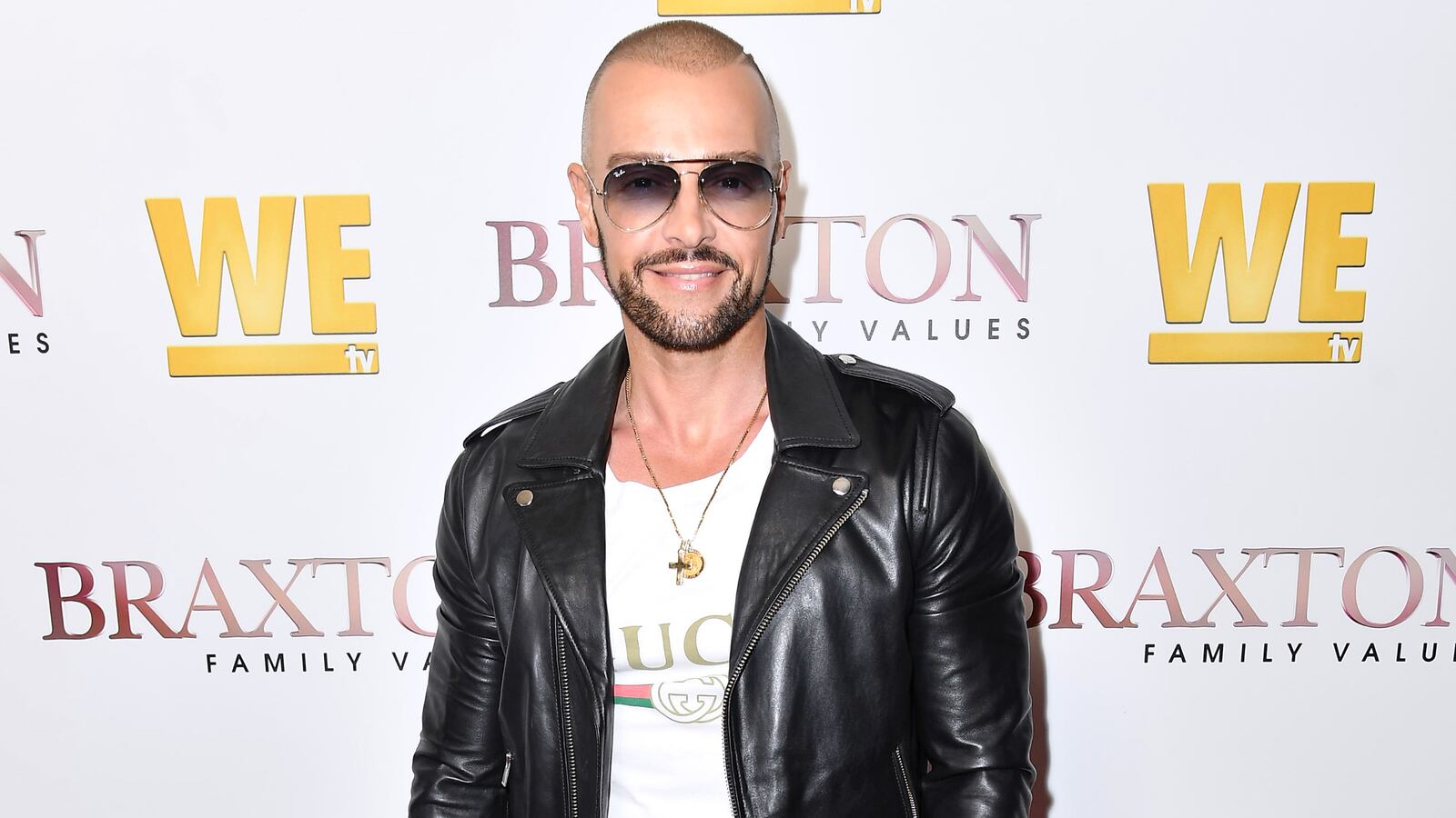 Joey Lawrence on the red carpet in 2019.