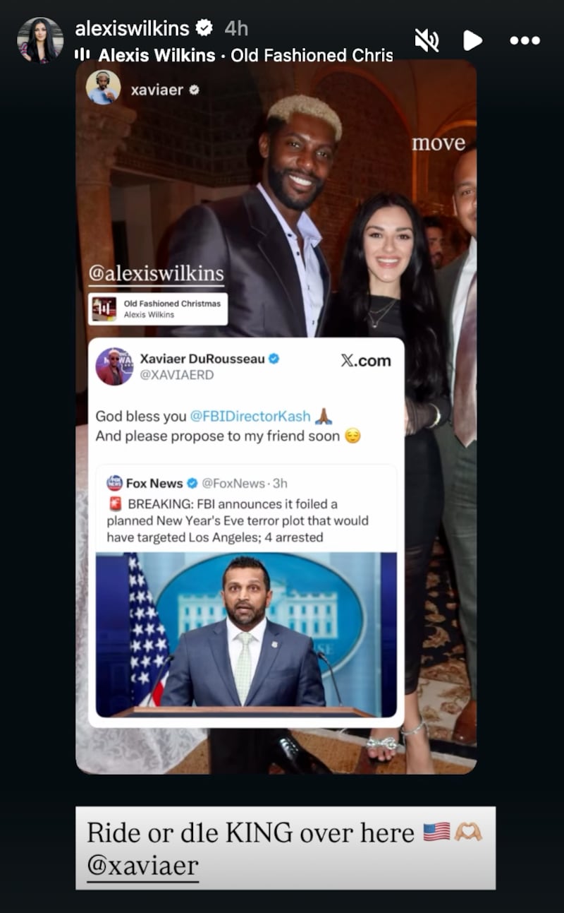 Alexis Wilkins/Instagram