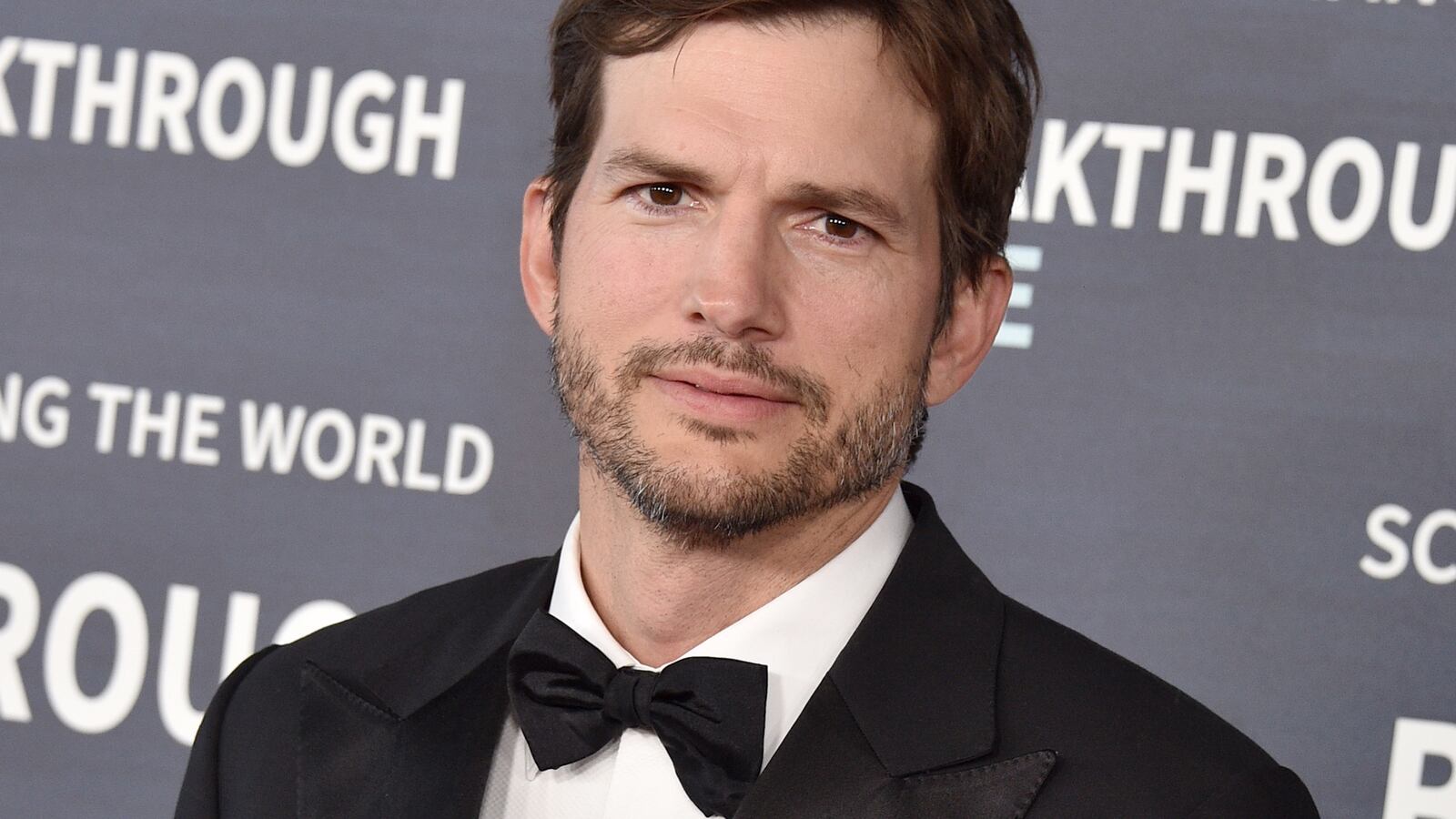 Ashton Kutcher attends the 9th Annual Breakthrough Prize Ceremony at Academy Museum of Motion Pictures on April 15, 2023 in Los Angeles, California.