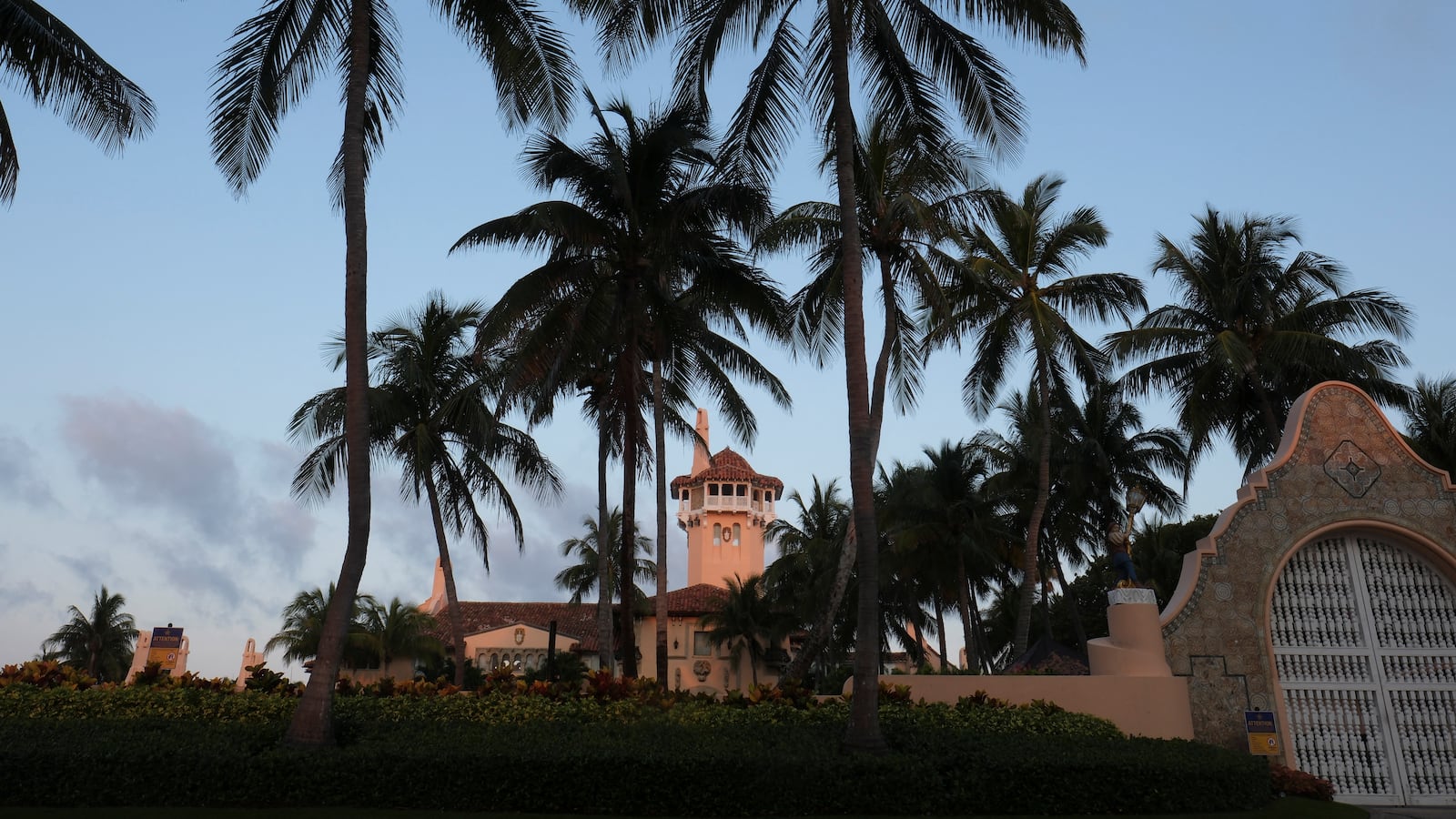 An employee at Mar-a-Lago reportedly flooded a room of computer servers that housed security footage at the Florida estate.