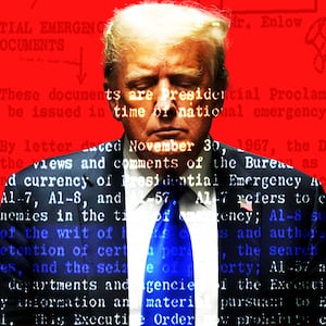 Donald Trump photo illustration