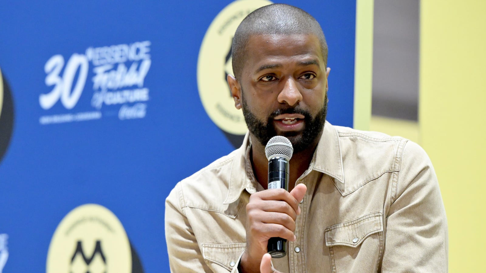 Bakari Sellers attends the 2024 ESSENCE Festival Of Culture™ Presented By Coca-Cola® at Ernest N. Morial Convention Center on July 06, 2024 in New Orleans, Louisiana.