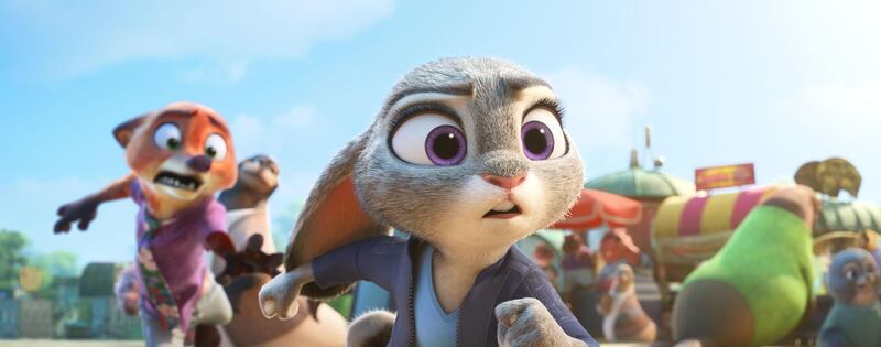 A still from 'Zootopia 2'