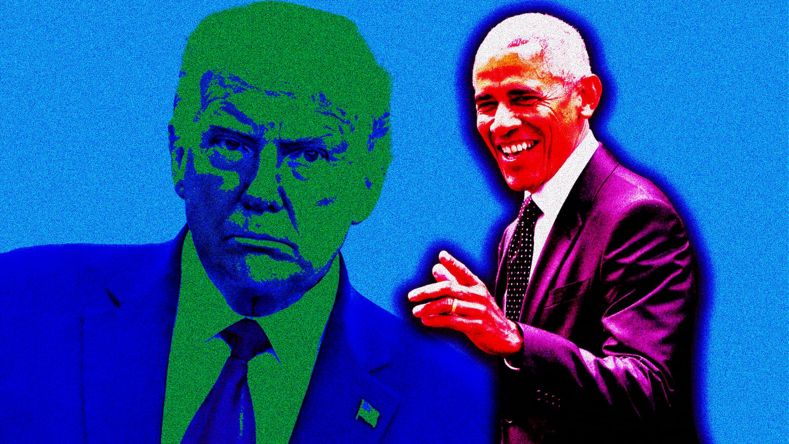 Donald Trump, Barack Obama