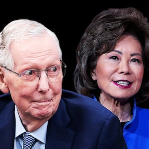 Mitch McConnell and Elaine Chao