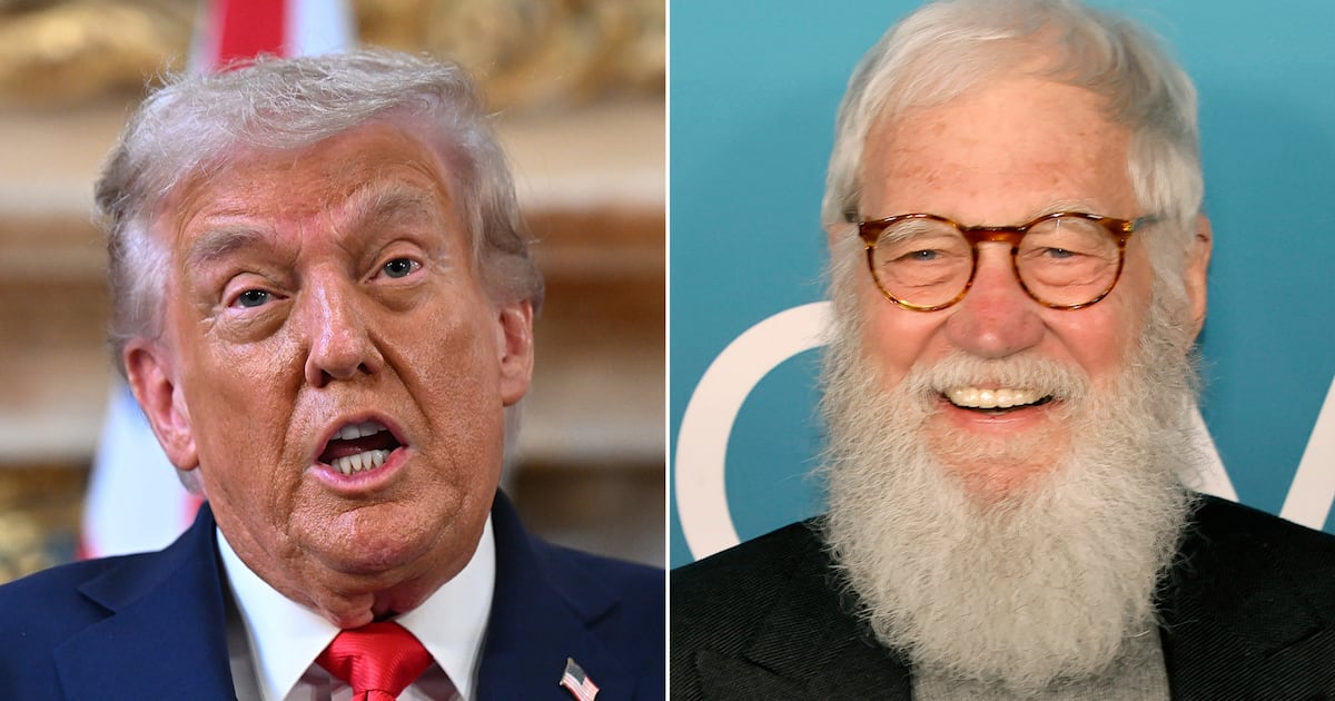 Trump Snaps at David Letterman for Calling Him Out on Kimmel