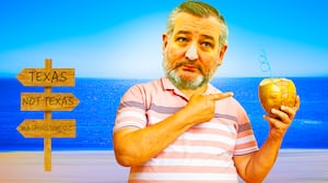 Ted Cruz photo illustration