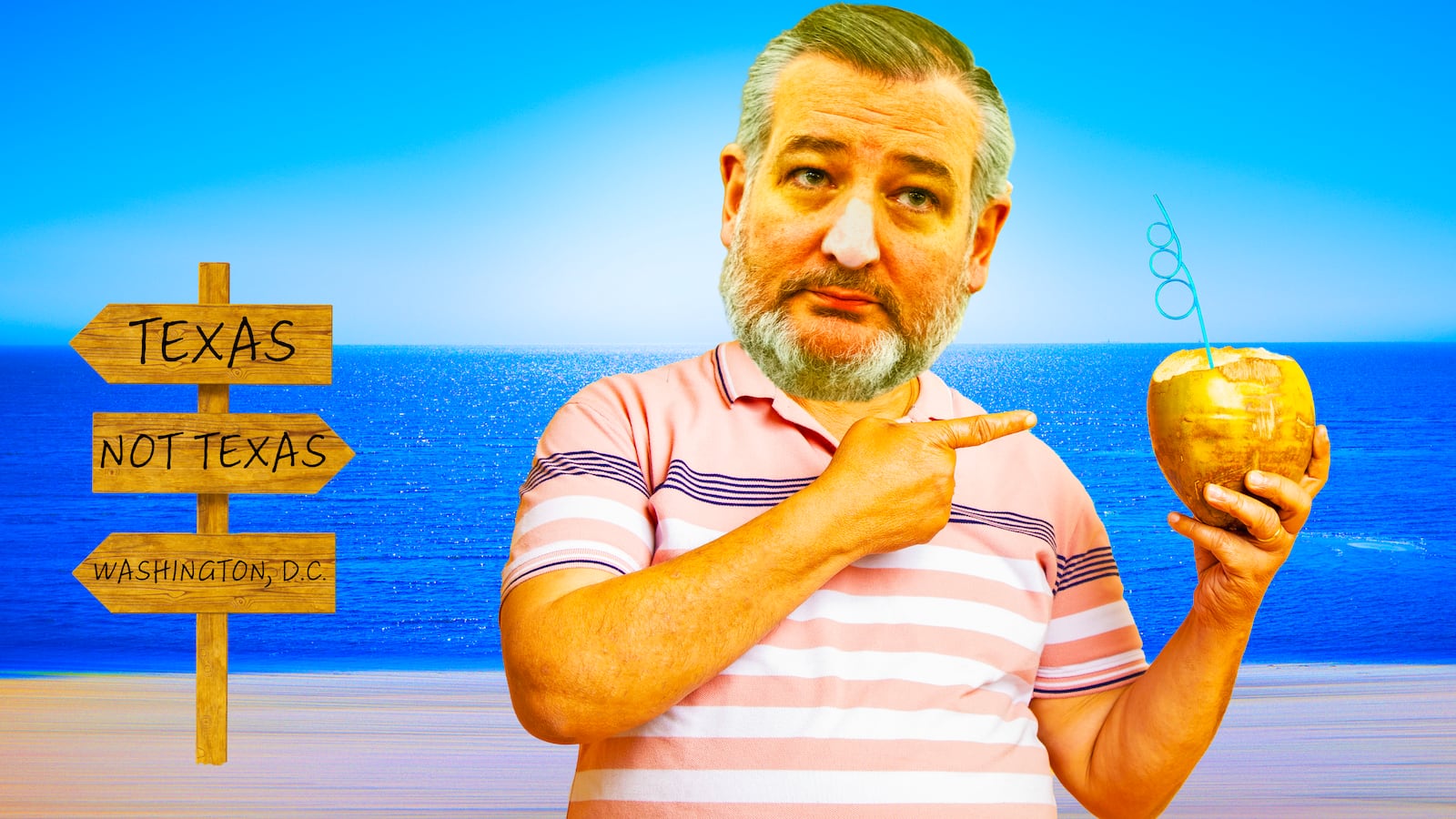 Ted Cruz photo illustration