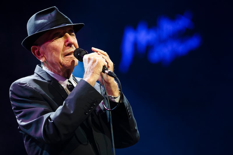 Cohen performs during the first night of the 47th Montreux Jazz Festival on July 4, 2013.