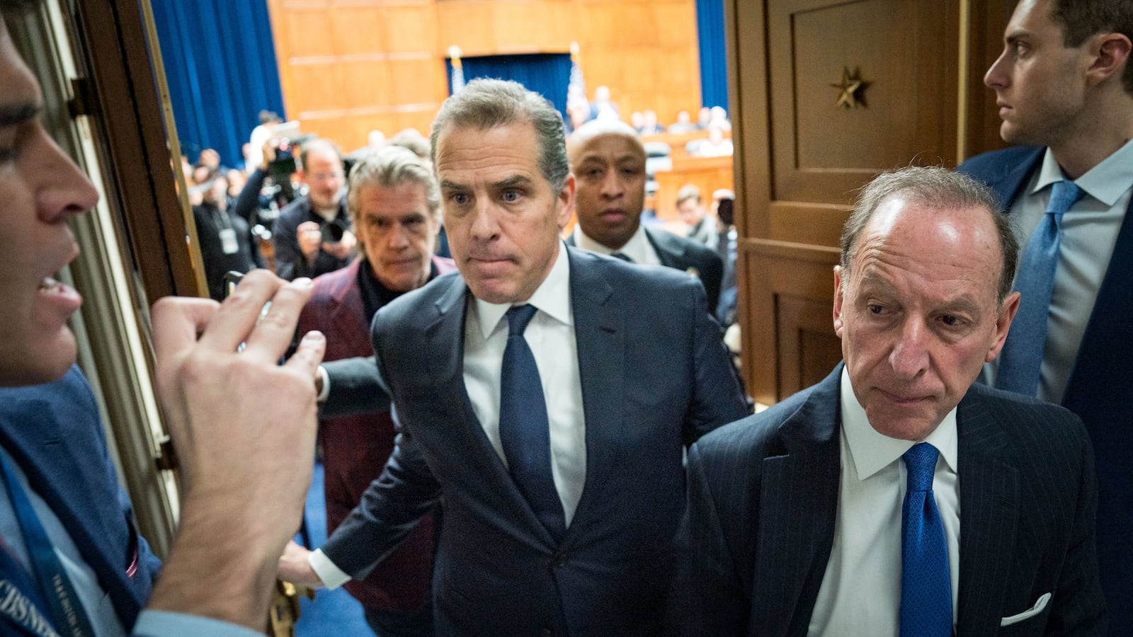 Hunter Biden and Abbe Lowell