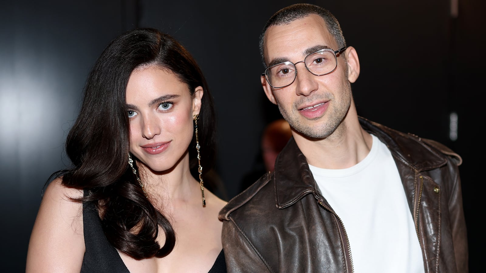 Margaret Qualley(L) and Jack Antonoff