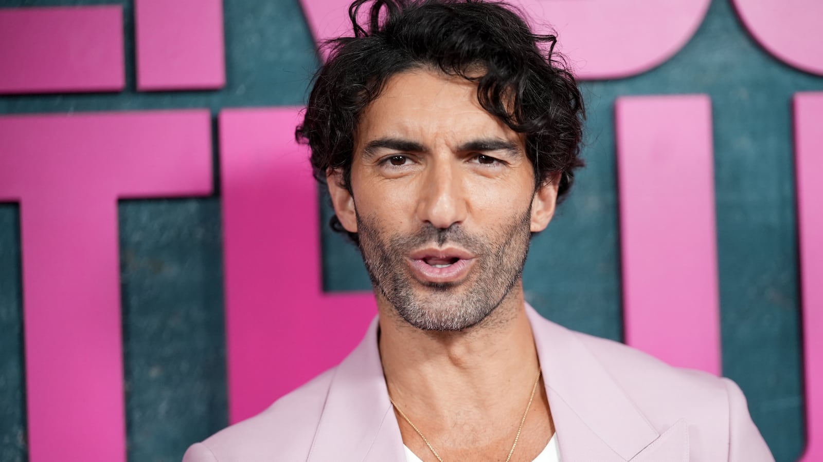 Justin Baldoni at the "It Ends With Us" New York Premiere at AMC Lincoln Square Theater on August 06, 2024 in New York City. (Photo by John Nacion/Variety via Getty Images)