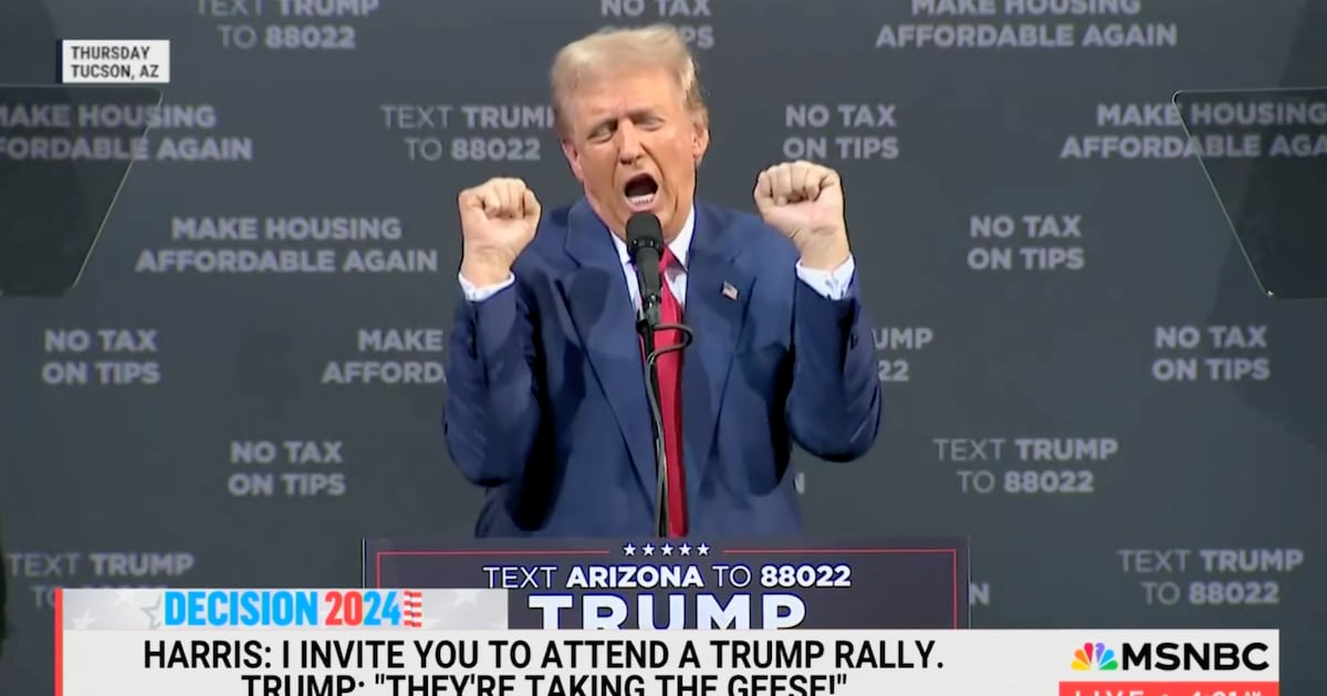 ‘Morning Joe’ Rolls Bonkers Supercut of Donald Trump’s Arizona Rally