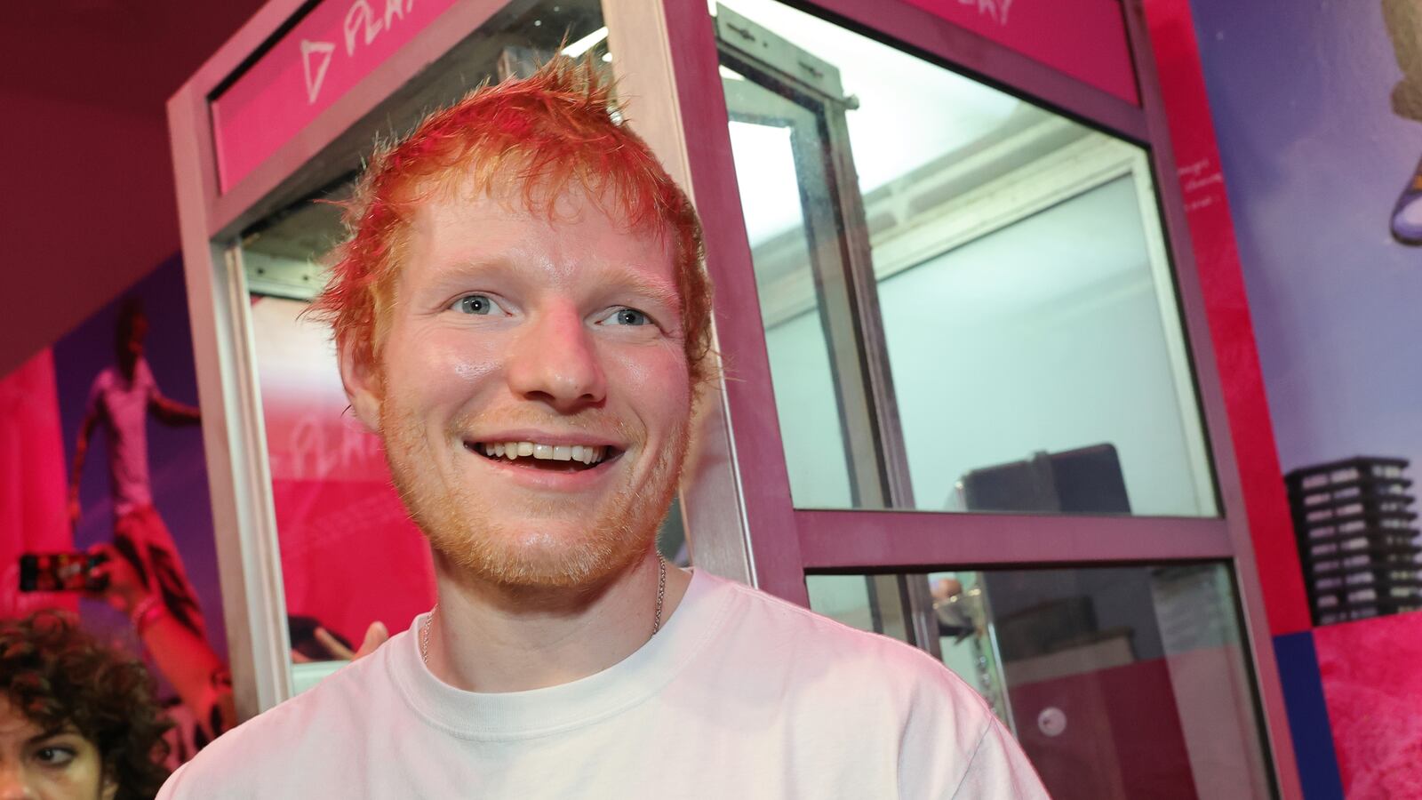 Ed Sheeran attends the KidSuper x Ed Sheeran event on September 11, 2025 in New York City.