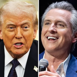Donald Trump and Gavin Newsom