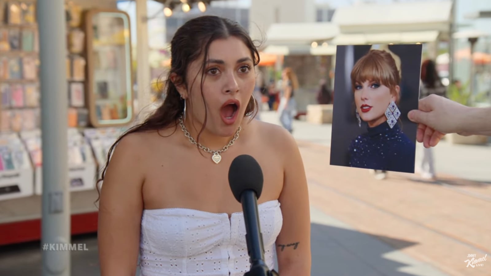 Jimmy Kimmel Tricks Fans Into Thinking Lara Trump Song Is T-Swift