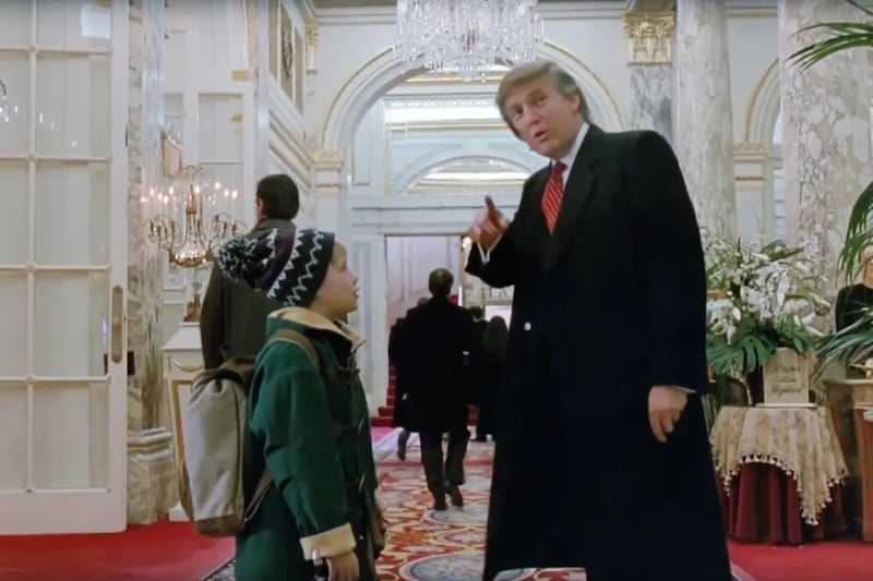 Donald Trump made a cameo in "Home Alone 2: Lost in New York."