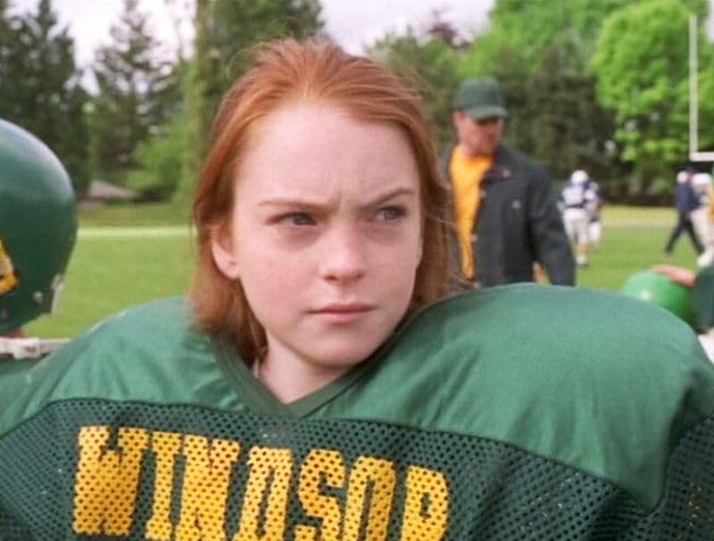 Film still of Lindsay Lohan in 'Life-Size.'
