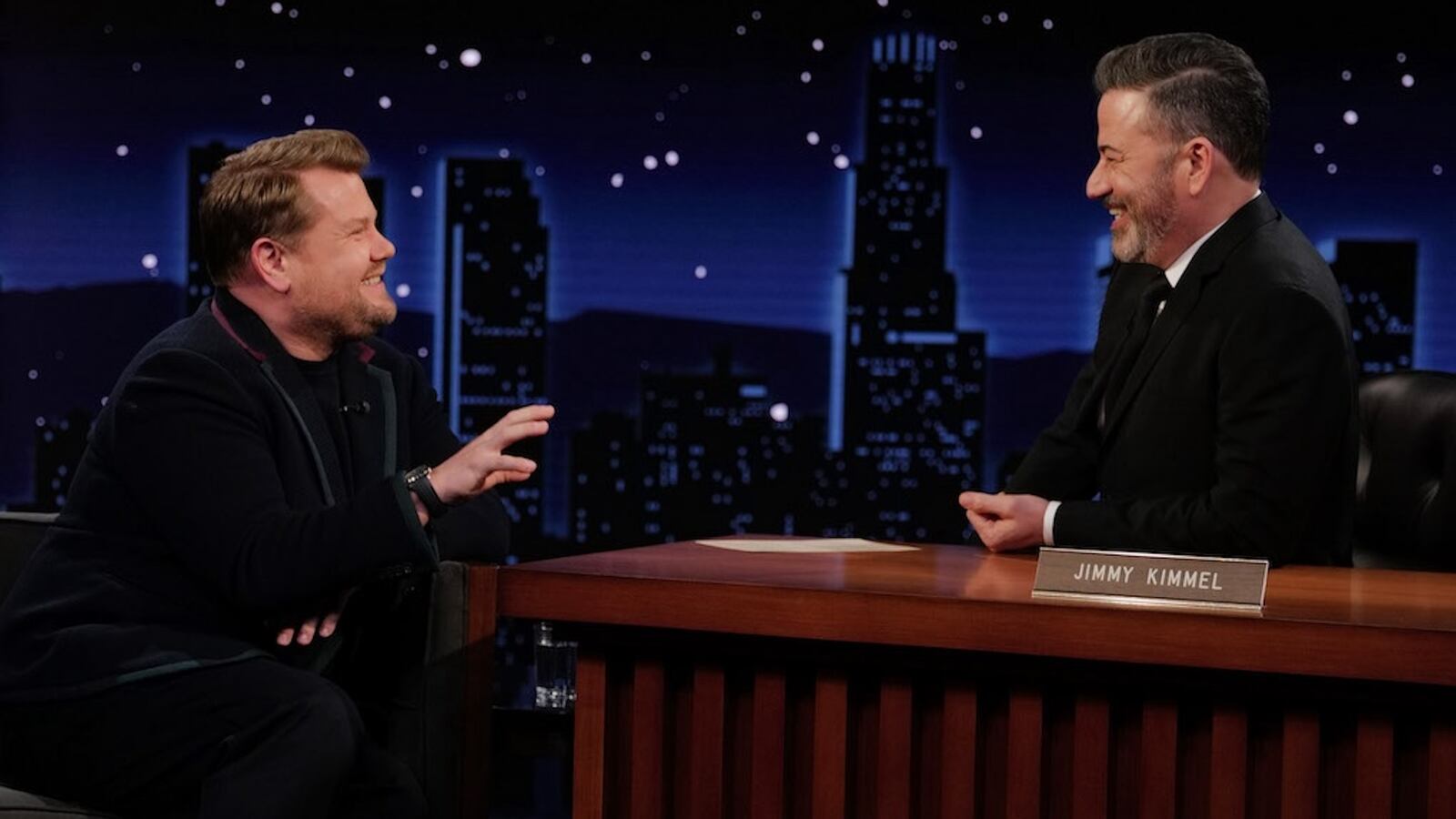 James Corden on Jimmy Kimmel Live