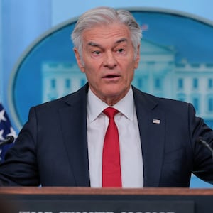 U.S. Administrator for the Centers for Medicare & Medicaid Services Mehmet Oz speaks as he holds a press briefing at the White House in Washington, D.C., U.S., June 2, 2026. REUTERS/Jonathan Ernst