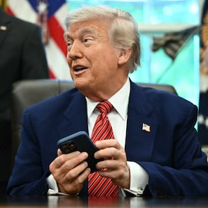 US President Donald Trump speaks after signing executive orders in the Oval Office of the White House in Washington, DC, on May 23, 2025. (Photo by Mandel NGAN / AFP) (Photo by MANDEL NGAN/AFP via Getty Images)