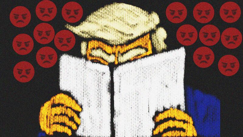 Donald Trump illustration