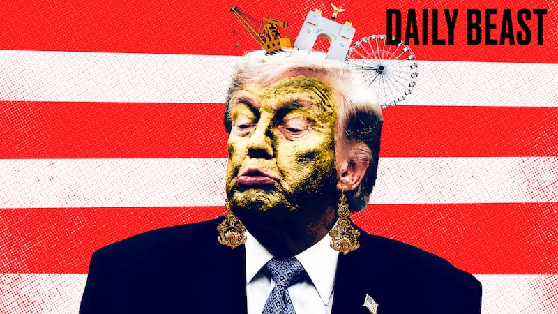 Donald Trump's Un-American make over.