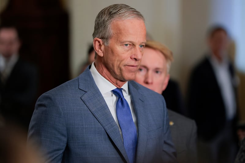 Republican Senate Majority Leader John Thune commended the president for taking action against Iran.