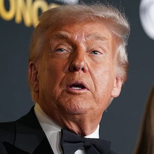 President Donald Trump and first lady Melania Trump attend the 48th annual Kennedy Center Honors at the Kennedy Center on December 07, 2025 in Washington, DC.
