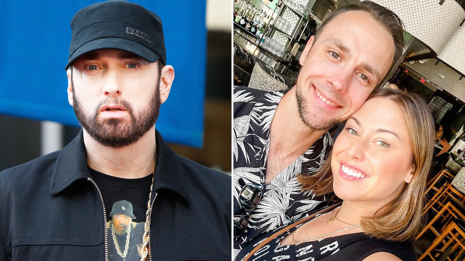 Eminem, Matt Moeller, and Alaina Marie Scott.