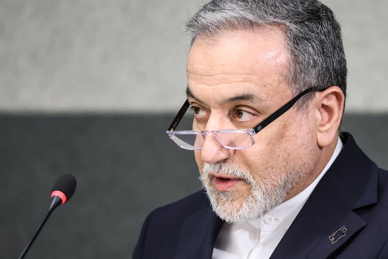Iran's Foreign Minister Abbas Araghchi.