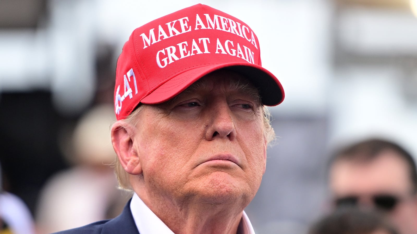 Donald Trump has accused Joe Biden of breaking the law by calling for him to be locked up.